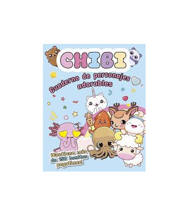 CHIBI CUADERNO DE PERSONAJES ADORABLES