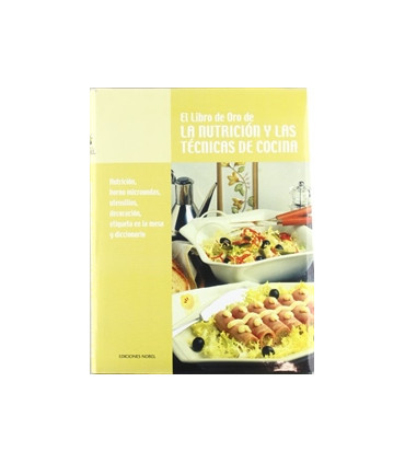 LIBRO ORO NUTRICION Y TÉCNICAS (T8) DE COCINA