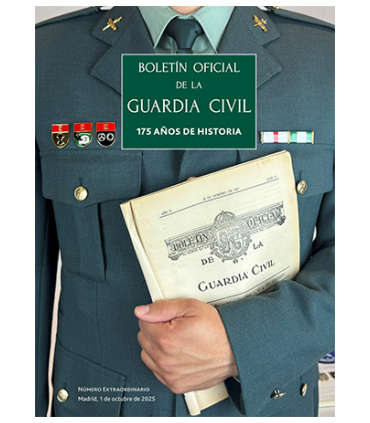 Boletín Oficial de la Guardia Civil. Número extraordinario conmemorativo de los 175 años