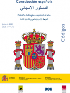 Constitución Española. Edición bilingüe español-árabe