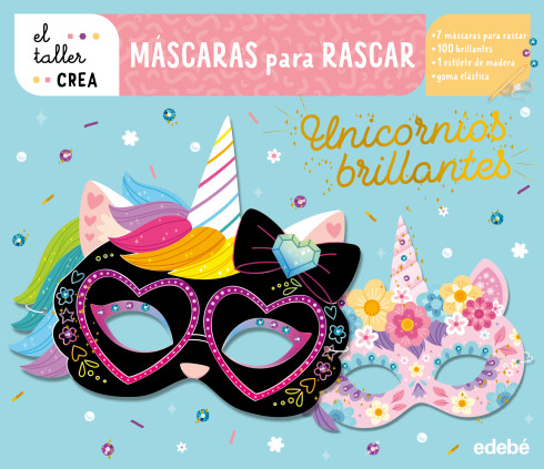 MASCARAS PARA RASCAR UNICORNIOS