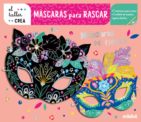 MASCARAS PARA RASCAR MASCARAS DE FIESTA