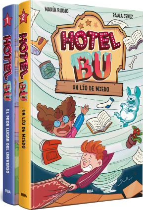 HOTEL BU PACK LIBROS 1 Y 2