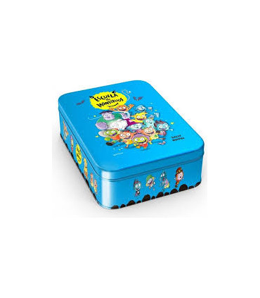 ESCUELA DE MONSTRUOS 1 AL 8 CAJA METALIC