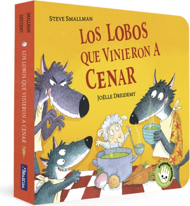 LOS LOBOS QUE VINIERON A CENAR -CARTONE