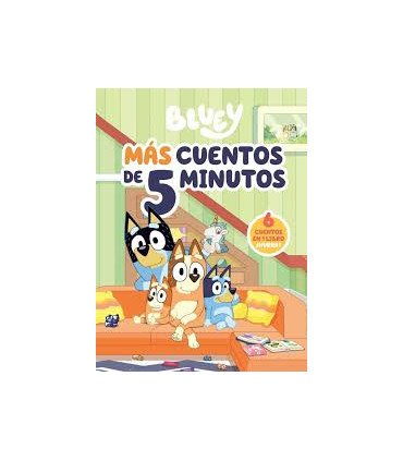 Bluey. Recopilatorio de cuentos - Más cuentos de 5 minutos (edición en español)