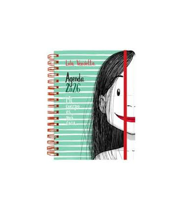 Agenda anual semanal 2026 Lola Vendetta