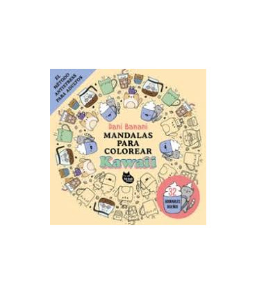 Mandalas para colorear kawaii