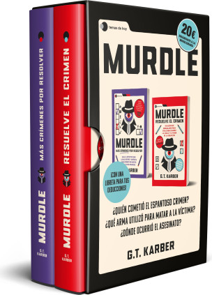 ESTUCHE MURDLE: VOL. 1 + VOL. 2 + LIBRET