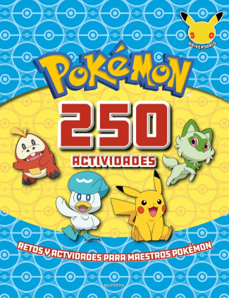 POKEMON 250 ACTIVIDADES