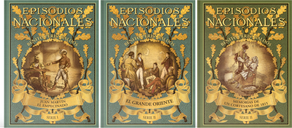 Pack Biblioteca Pérez Galdós, Episodios Nacionales IV. Contiene 3 libros