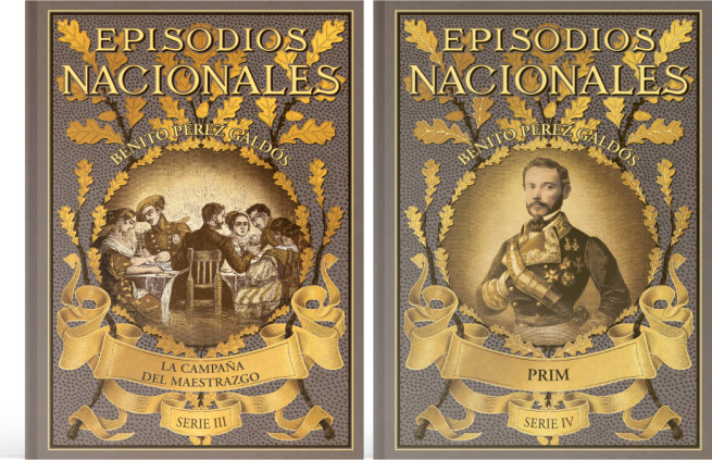 Pack Biblioteca Pérez Galdós, Episodios Nacionales IV. Contiene 2 libros