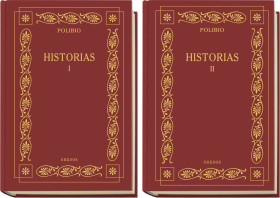 Colección Historiadores de Grecia y Roma. Contiene 2 libros