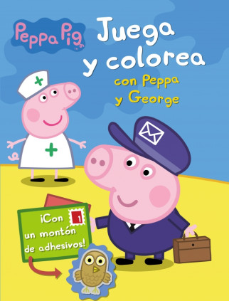 Peppa Pig. Cuaderno de actividades - Juega y colorea con Peppa y George