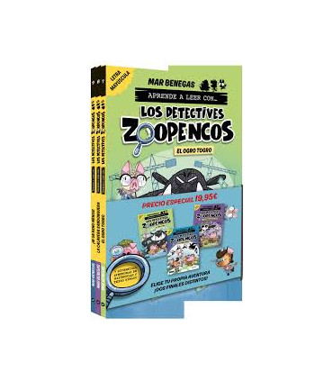 PACK APRENDE A LEER CON... ¡LOS DETECTIV