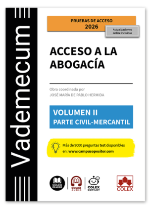Vademecum Acceso a la abogacía. Volumen II. Parte específica civil-mercantil