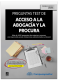 Preguntas test de Acceso a la abogacía y a la procura (EXAMEN 2026)