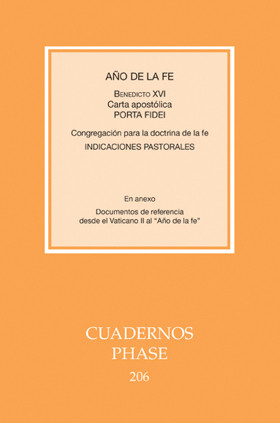 Año de la Fe. Carta apostólica 'Porta Fidei'
