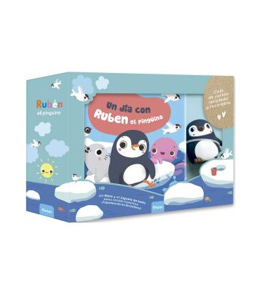 Libro de baño. Un día con Rubén el pingüino