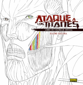 ATAQUE A LOS TITANES. LIBRO DE COLOREAR OFICIAL 02