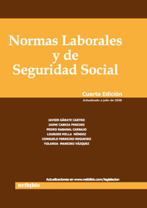Normas Laborales y de Seguridad Social. 2008