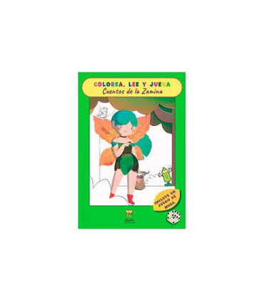 Colorea, Lee y Juega Cuentos de la Zamina