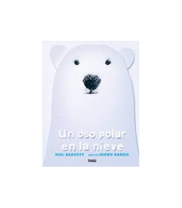 Un oso polar en la nieve