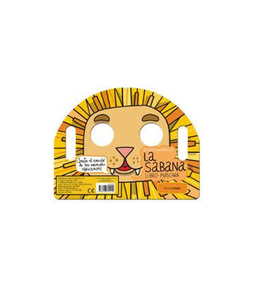 La sabana. Libro-máscara