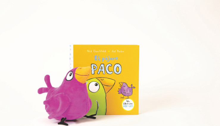 EL PAJARO PACO. + MUÑECO. PACK