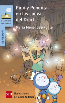 Pupi y Pompita en las cuevas del Drach