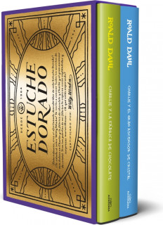 ESTUCHE DORADO DE WILLY WONKA