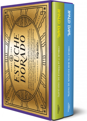 ESTUCHE DORADO DE WILLY WONKA