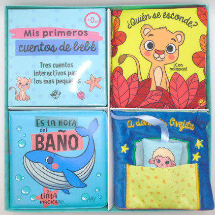 Mis primeros cuentos de bebé - Tres cuentos interactivos para los más pequeños