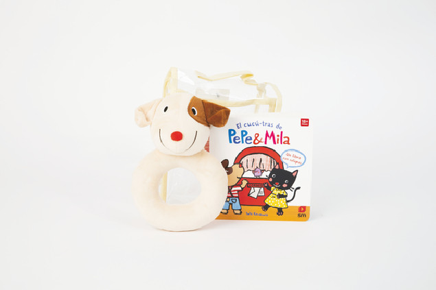 Pack sonajero Cucú-tras Pepe y Mila