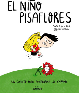 EL NIÑO PISA FLORES