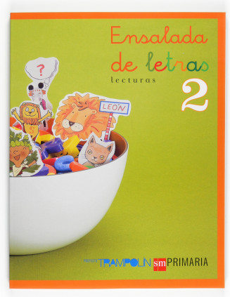 Lecturas: Ensalada de letras. 2 Primaria. Trampolín