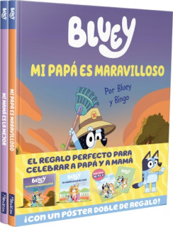 PACK BLUEY PAPA Y MAMA SON GENIALES