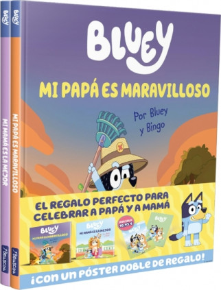 PACK BLUEY PAPA Y MAMA SON GENIALES