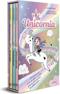 COFRE UNICORNIA 3 LIBROS ESP