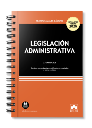 Legislación administrativa - ENCUADERNACIÓN CON ESPIRAL