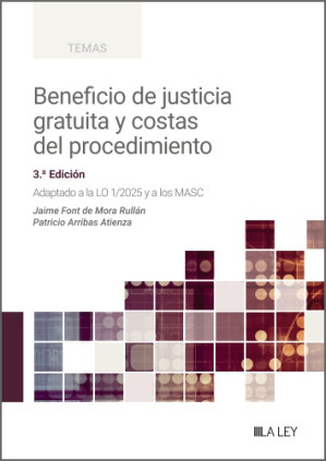 Beneficio de justicia gratuita y costas del procedimiento