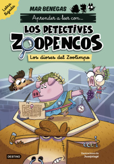 Aprender a leer con... Los Detectives Zoopencos Letra ligada 2. Los dioses del Z