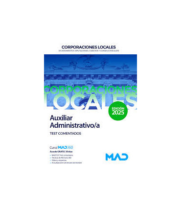 AUXILIAR ADMINISTRATIVO TEST CORPORA LOC