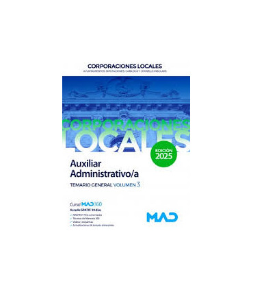 AUXILIAR ADMINISTRATIVO V3 CORPOR LOCALE