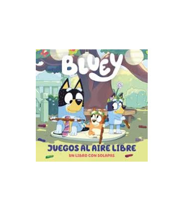 BLUEY CARTON SOLAPAS. JUEGOS AL AIRE LIB