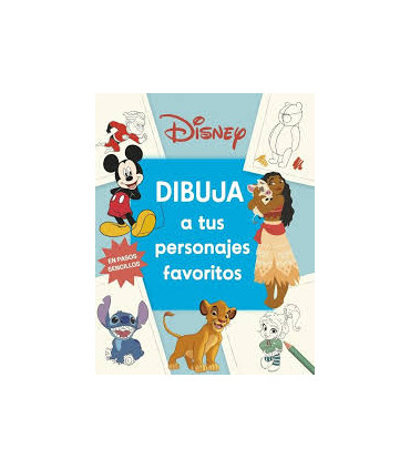 DISNEY DIBUJA A TUS PERSONAJES FAVORITOS