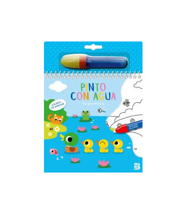 PINTO CON AGUA LA PRIMAVERA