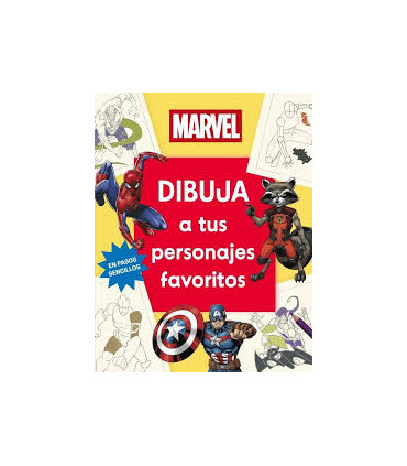MARVEL DIBUJA A TUS PERSONAJES FAVORITOS