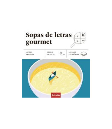 SOPAS DE LETRAS GOURMET - XL