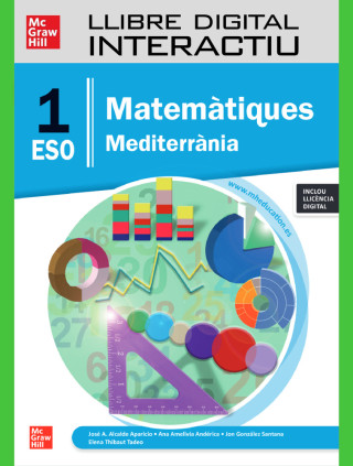 Llibre digital interactiu Matemàtiques 1r ESO Mediterrània